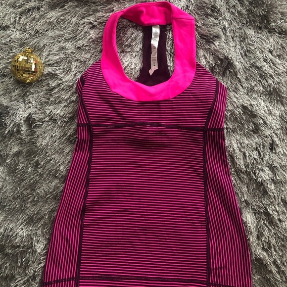 Lululemon Scoop Neck Tank - Hyper Stripe - Picture 3 of 7